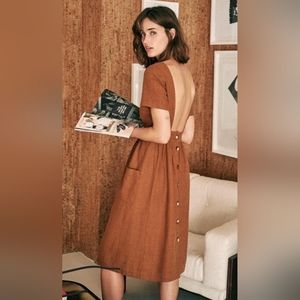 Sezane ODALIE Dress Size Small